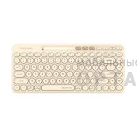 Клавиатура беспроводная A4TECH Fstyler FBK36C AS бежевый USB BT/Radio slim Multimedia (FBK36C AS)(1/20)