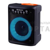 Колонка портативная DEFENDER Funky 10Вт, Light/BT/FM/USB/MIC/AUX, черно-оранжевый (1/16) Колонка портативная DEFENDER Funky 10Вт, Light/BT/FM/USB/MIC/AUX, черно-оранжевый (1/16)