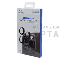Защитное стекло на камеру KEEPHONE CALVIN, iPhone 16 Pro Max (6.9), Black Защитное стекло на камеру KEEPHONE CALVIN, iPhone 16 Pro Max (6.9), Black