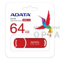 Флешка USB3.0 64 Гб A-Data  UV150  красный