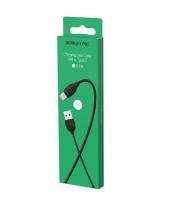Кабель USB to Type-C Borofone BX19 Benefit, 1.0м, 3.0A, черный