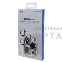 Защитное стекло на камеру KEEPHONE CALVIN, iPhone 16 Pro Max (6.9), Silver Защитное стекло на камеру KEEPHONE CALVIN, iPhone 16 Pro Max (6.9), Silver