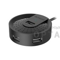 Разветвитель USB 2.0 A4Tech HUB-20 4порт. черный