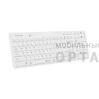 Клавиатура беспроводная A4TECH Fstyler FBK27C AS белый USB BT/Radio slim Multimedia (FBK27C AS (White))(1/20)